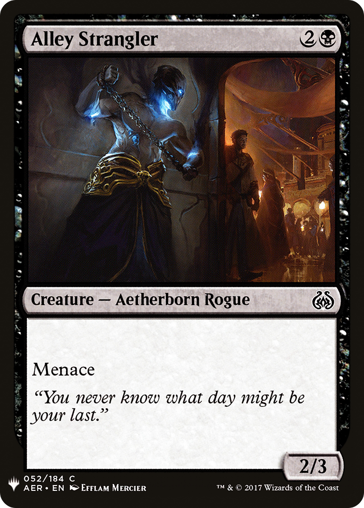 Alley Strangler [Mystery Booster]-1