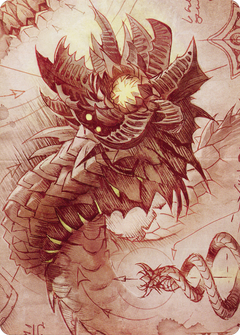 Wurmcoil Engine // Wurmcoil Engine (ABRO-081) - The Brothers' War Art Series (Borderless)-1