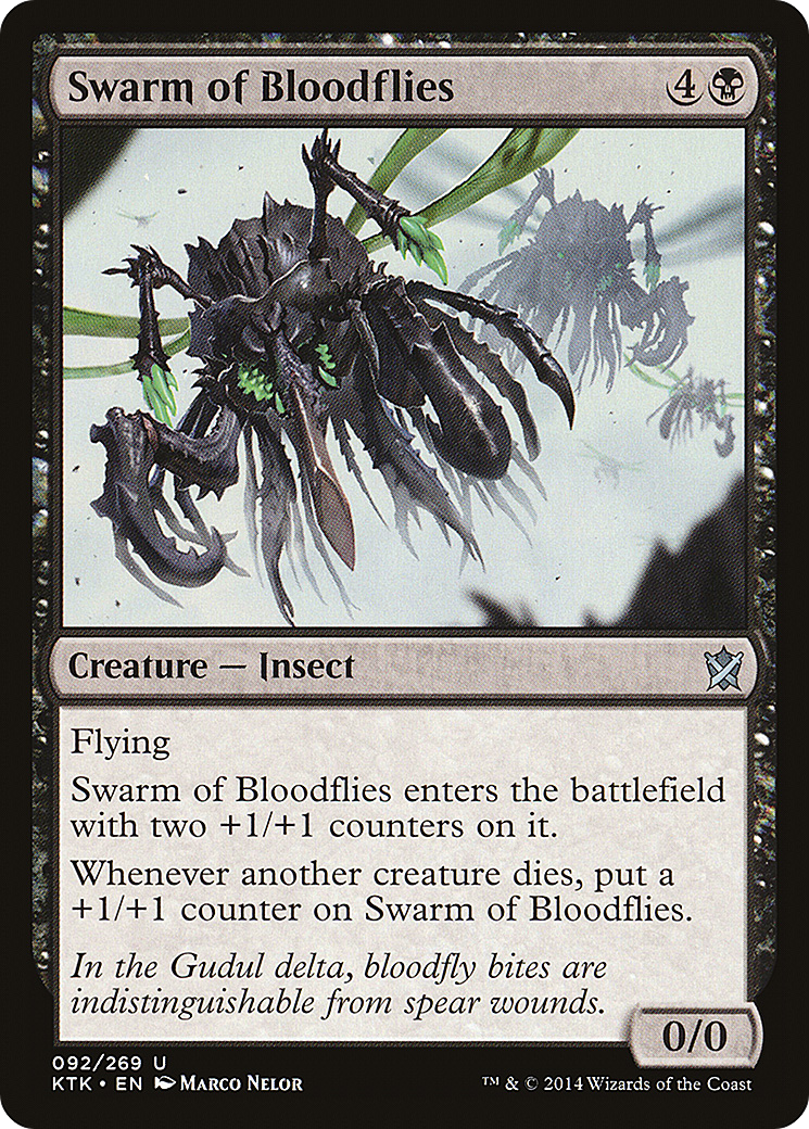 Swarm of Bloodflies [Khans of Tarkir]-1
