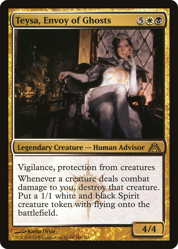 Teysa, Envoy of Ghosts [Dragon's Maze]-1