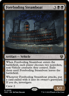 Foreboding Steamboat [Murders at Karlov Manor Commander]-1