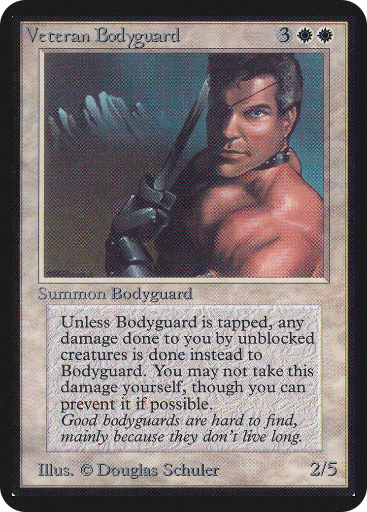 Veteran Bodyguard (LEA-) - Limited Edition Alpha-1