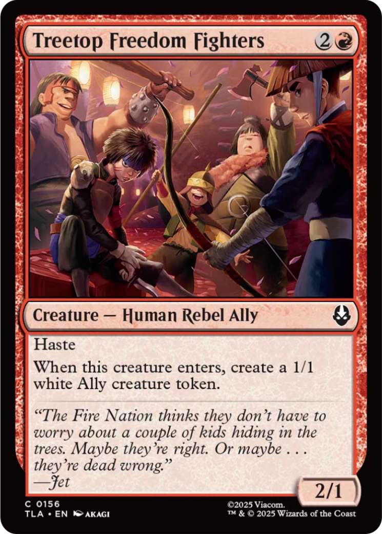 Treetop Freedom Fighters [Avatar: The Last Airbender]-1