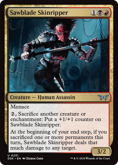 Sawblade Skinripper [Duskmourn: House of Horror]-1