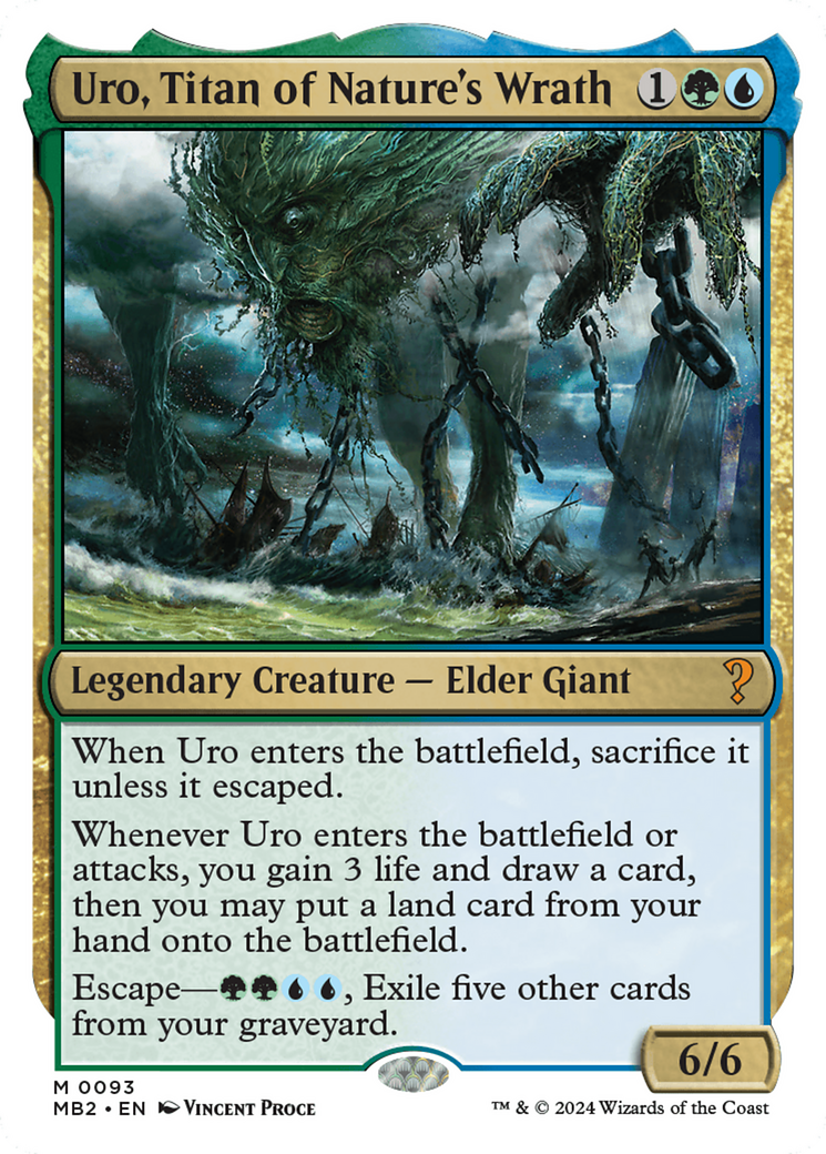 Uro, Titan of Nature's Wrath [Mystery Booster 2]-1