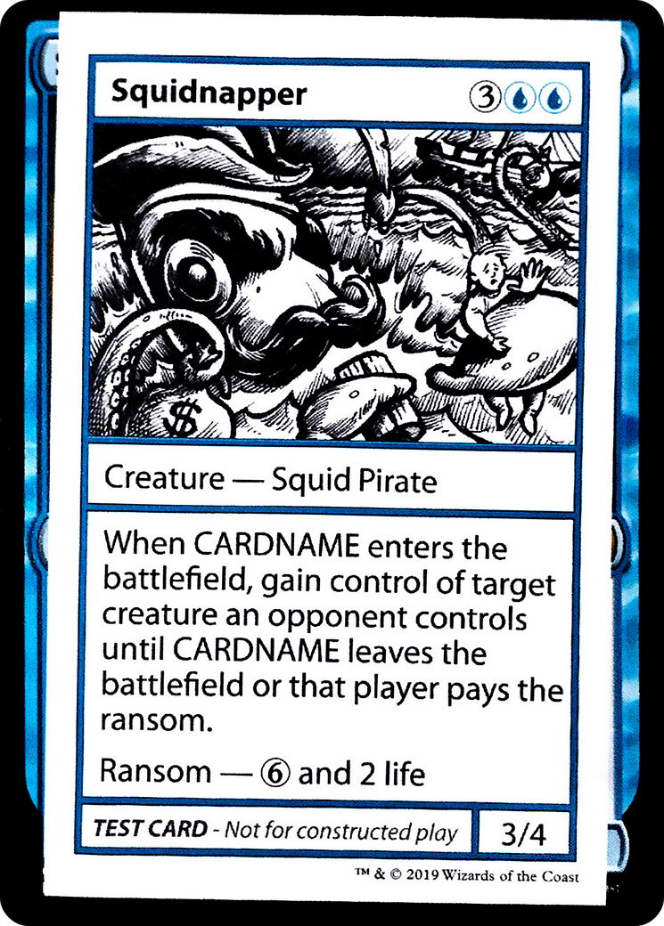 Squidnapper (2021 Edition) [Mystery Booster Playtest Cards]-1
