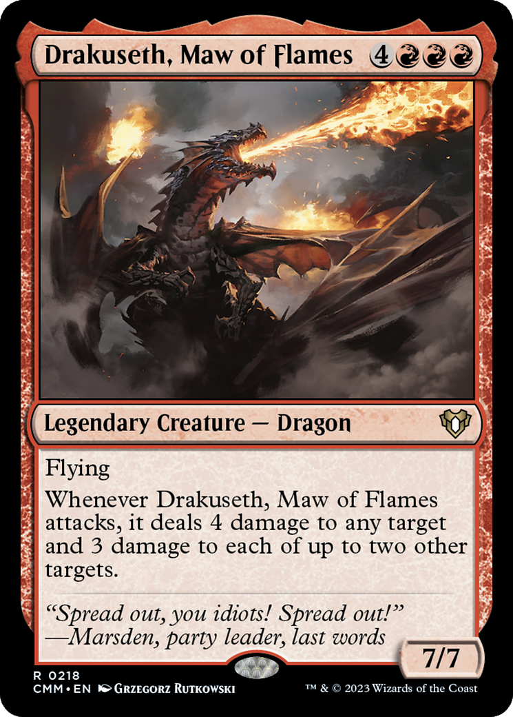 Drakuseth, Maw of Flames [Commander Masters]-1