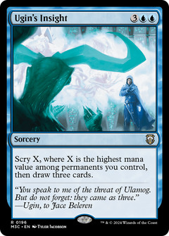 Ugin's Insight (M3C-196) - Modern Horizons 3 Commander-1