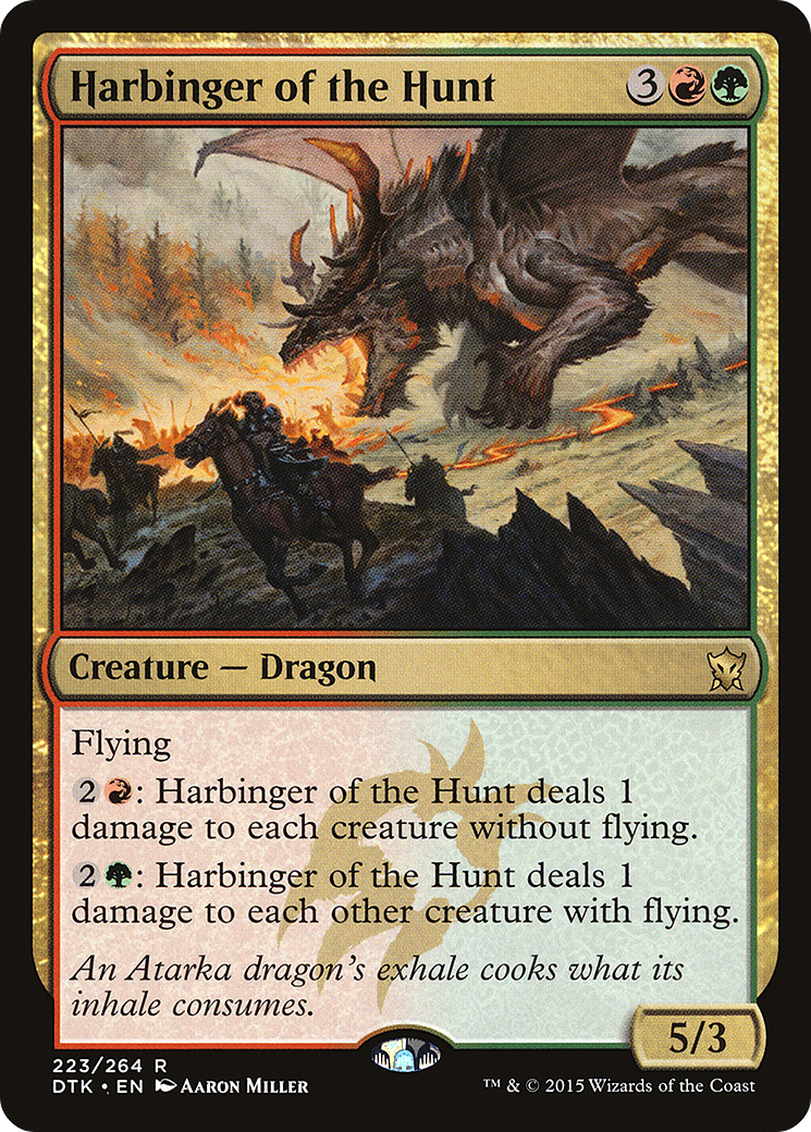 Harbinger of the Hunt [Dragons of Tarkir]-1