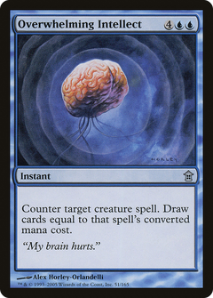 Overwhelming Intellect [Saviors of Kamigawa]-1