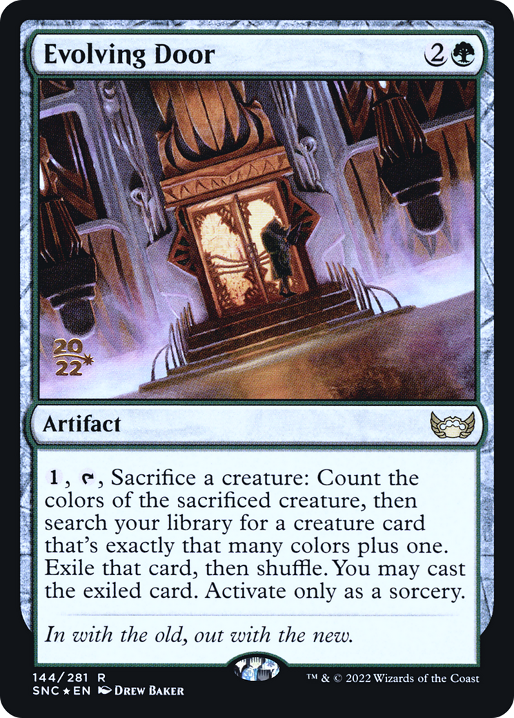 Evolving Door [Streets of New Capenna Prerelease Promos]-1