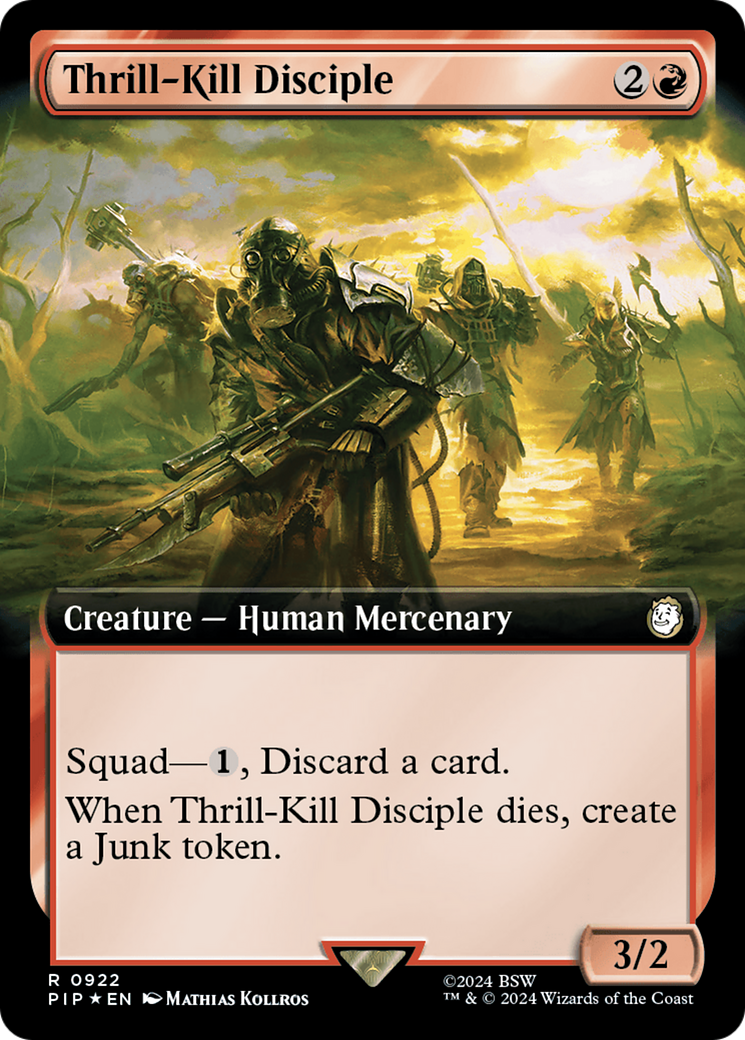 Thrill-Kill Disciple (Extended Art) (Surge Foil) [Fallout]-1