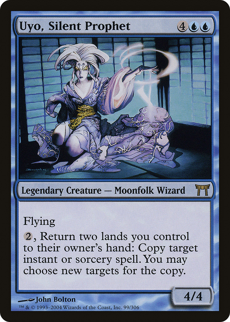 Uyo, Silent Prophet (CHK-099) - Champions of Kamigawa Foil-1