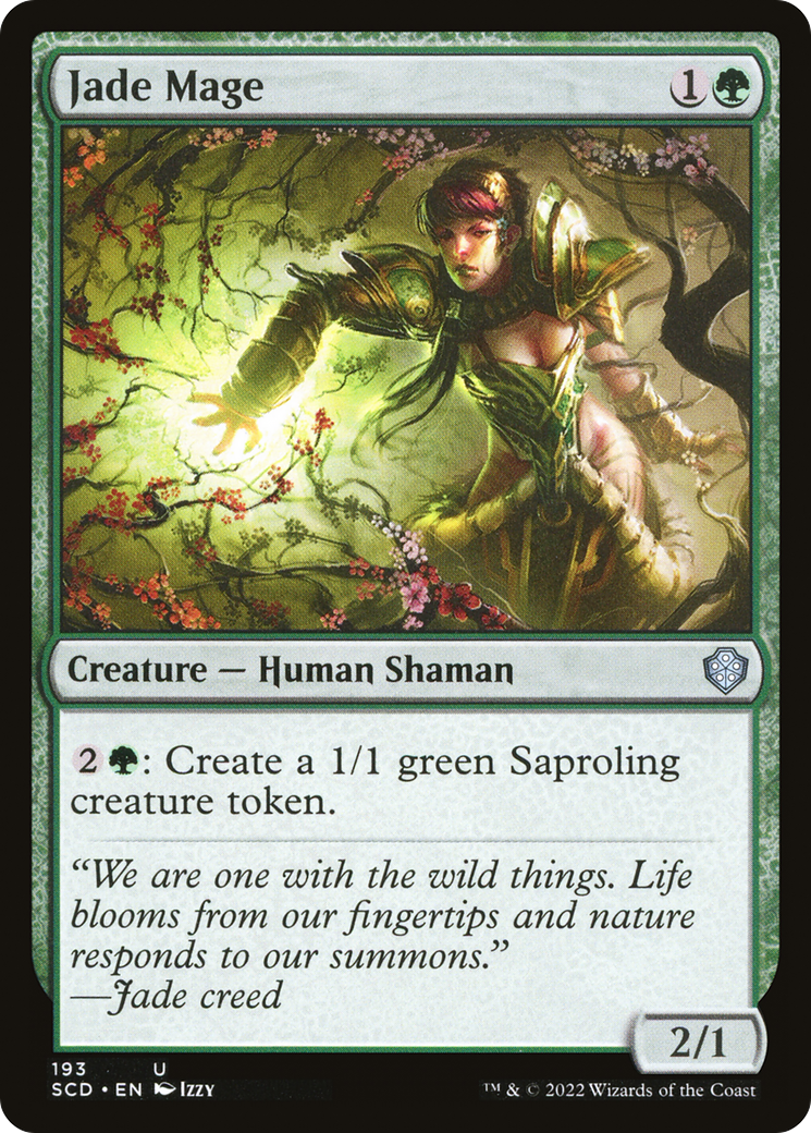 Jade Mage [Starter Commander Decks]-1