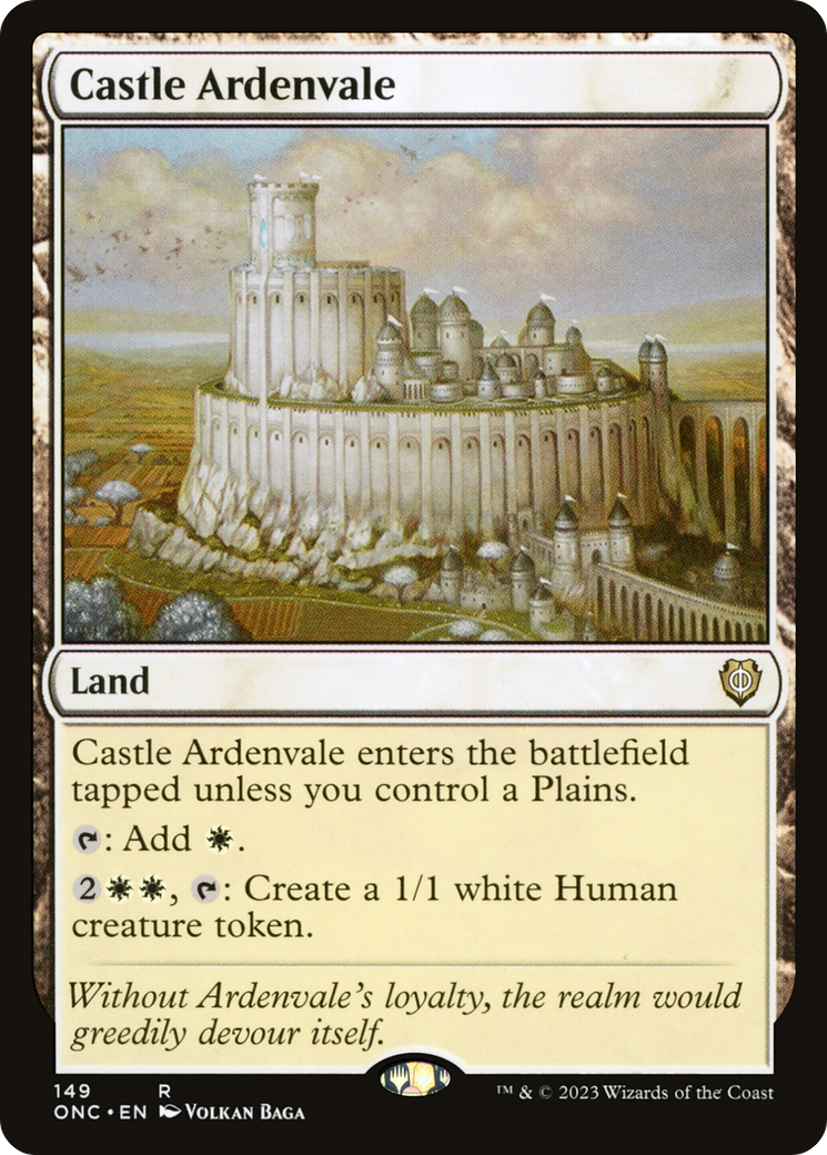 Castle Ardenvale [Phyrexia: All Will Be One Commander]-1