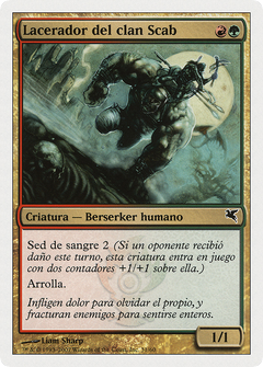 Scab-Clan Mauler (Spanish) - "Lacerador del clan Scab" (I31) (PSAL-I31) - Salvat 2005-1