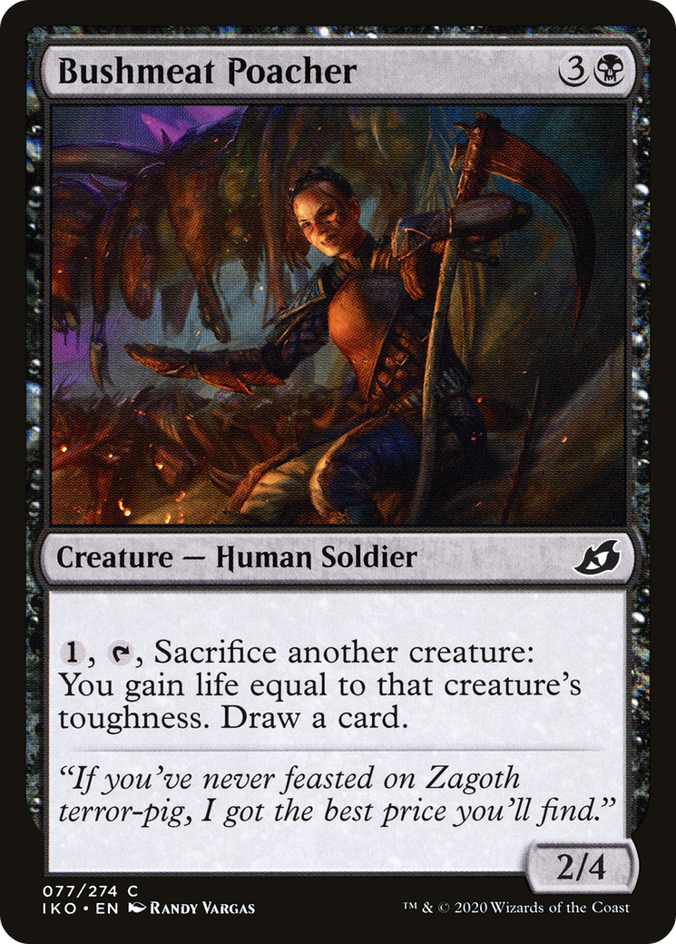 Bushmeat Poacher [Ikoria: Lair of Behemoths]-1
