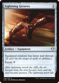 Lightning Greaves [Commander 2020]-1
