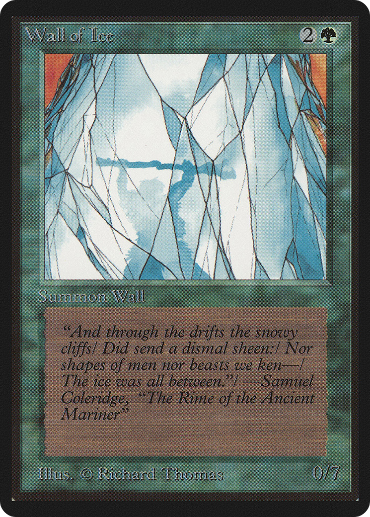 Wall of Ice (LEB-) - Limited Edition Beta-1