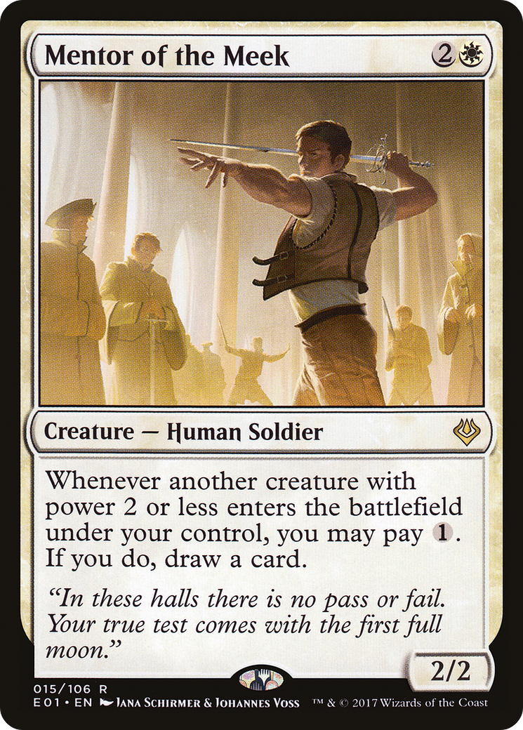 Mentor of the Meek [Archenemy: Nicol Bolas]-1