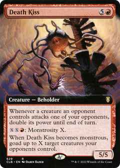 Death Kiss (Extended Art) [Commander Legends: Battle for Baldur's Gate]-1