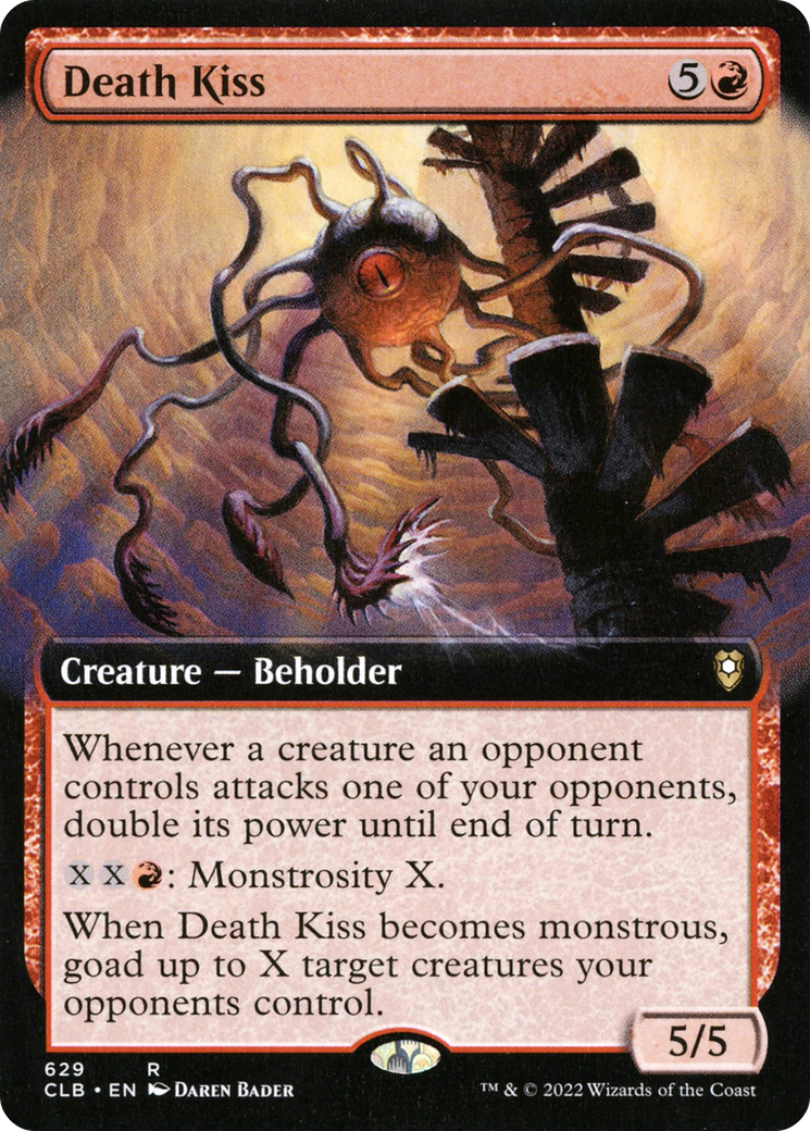 Death Kiss (Extended Art) [Commander Legends: Battle for Baldur's Gate]-1