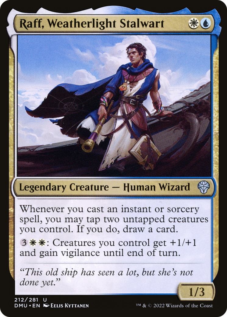 Raff, Weatherlight Stalwart [Dominaria United]-1