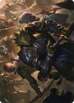 You Come to the Gnoll Camp // You Come to the Gnoll Camp (AAFR-042) - Adventures in the Forgotten Realms Art Series (Borderless)-1