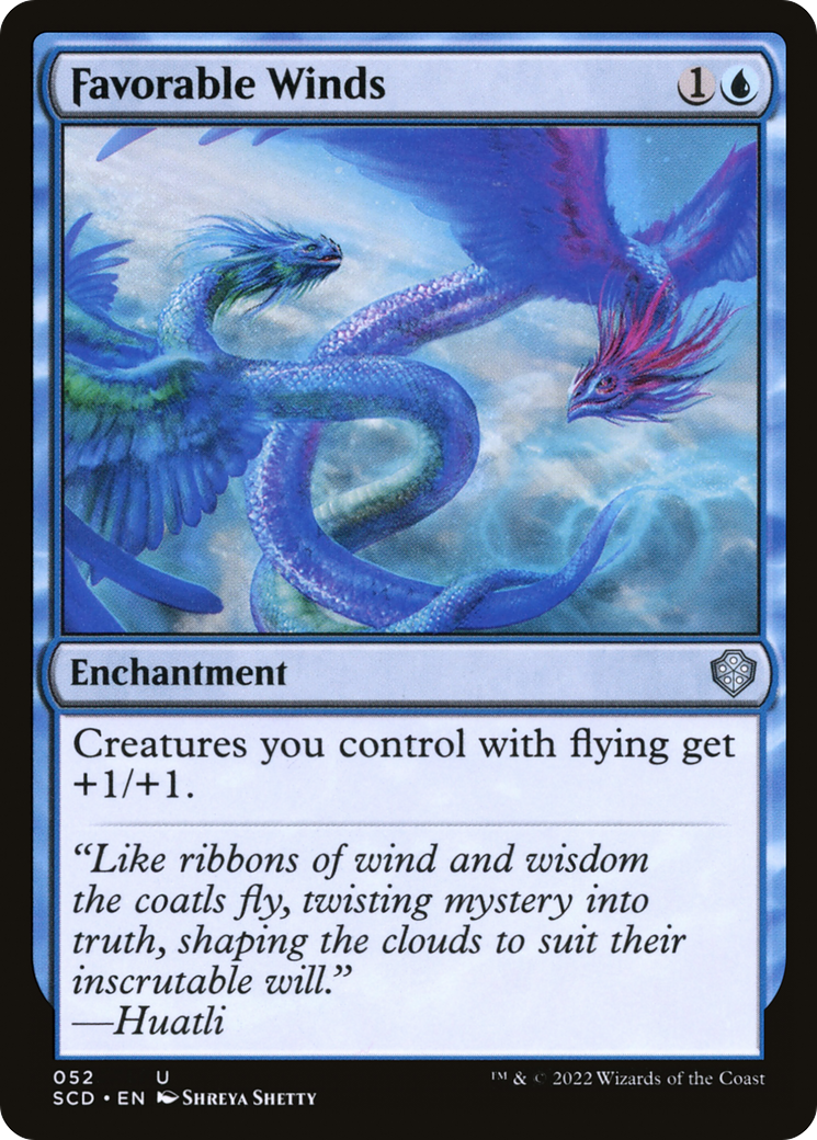 Favorable Winds [Starter Commander Decks]-1