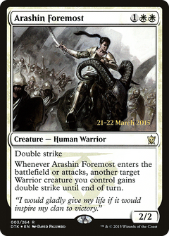 Arashin Foremost [Dragons of Tarkir Prerelease Promos]-1
