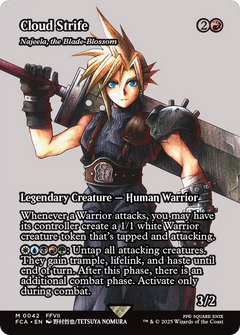 Cloud Strife - Najeela, the Blade-Blossom (Showcase) [FINAL FANTASY : Through the Ages]-1