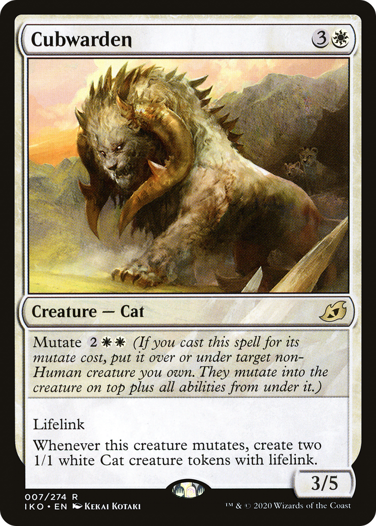 Cubwarden [Ikoria: Lair of Behemoths]-1
