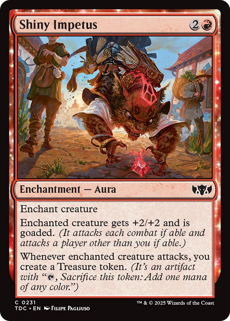 Shiny Impetus [Tarkir: Dragonstorm Commander]-1