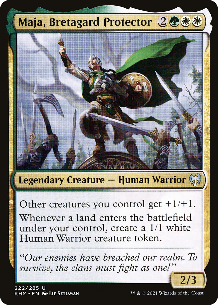Maja, Bretagard Protector [Kaldheim]-1