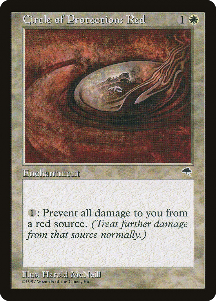 Circle of Protection: Red [Tempest]-1