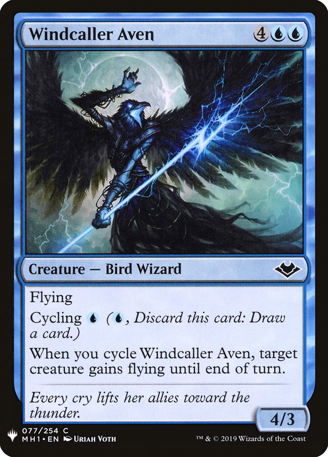 Windcaller Aven [Mystery Booster]-1