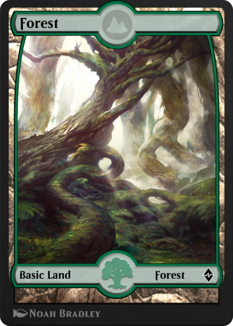 Forest (PANA-205) - MTG Arena Promos-1