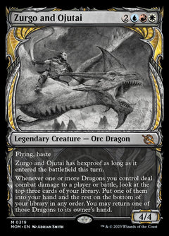 Zurgo and Ojutai (Showcase Planar Booster Fun) [March of the Machine]-1