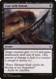 Coat with Venom [Explorers of Ixalan]-1