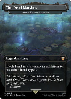 The Dead Marshes - Urborg, Tomb of Yawgmoth (Surge Foil Realms and Relics) [The Lord of the Rings: Tales of Middle-Earth Commander]-1
