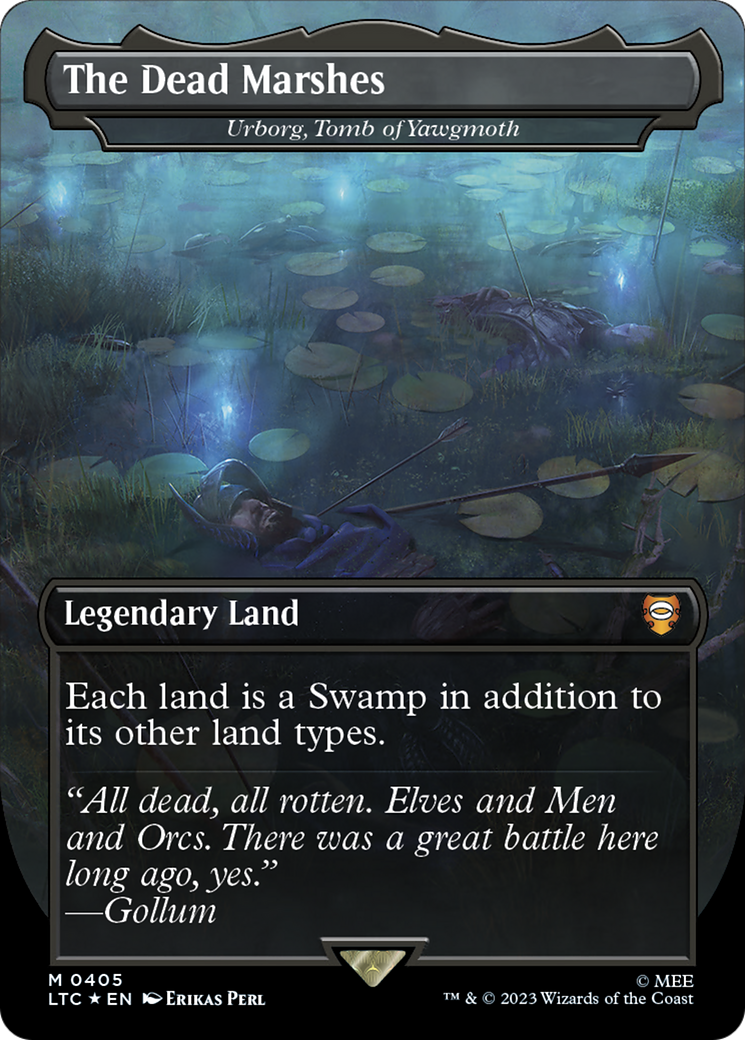The Dead Marshes - Urborg, Tomb of Yawgmoth (Surge Foil Realms and Relics) [The Lord of the Rings: Tales of Middle-Earth Commander]-1