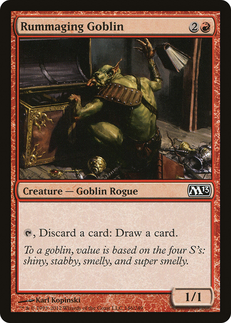 Rummaging Goblin [Magic 2013]-1