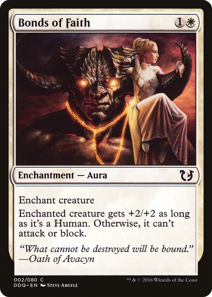 Bonds of Faith [Duel Decks: Blessed vs. Cursed]-1