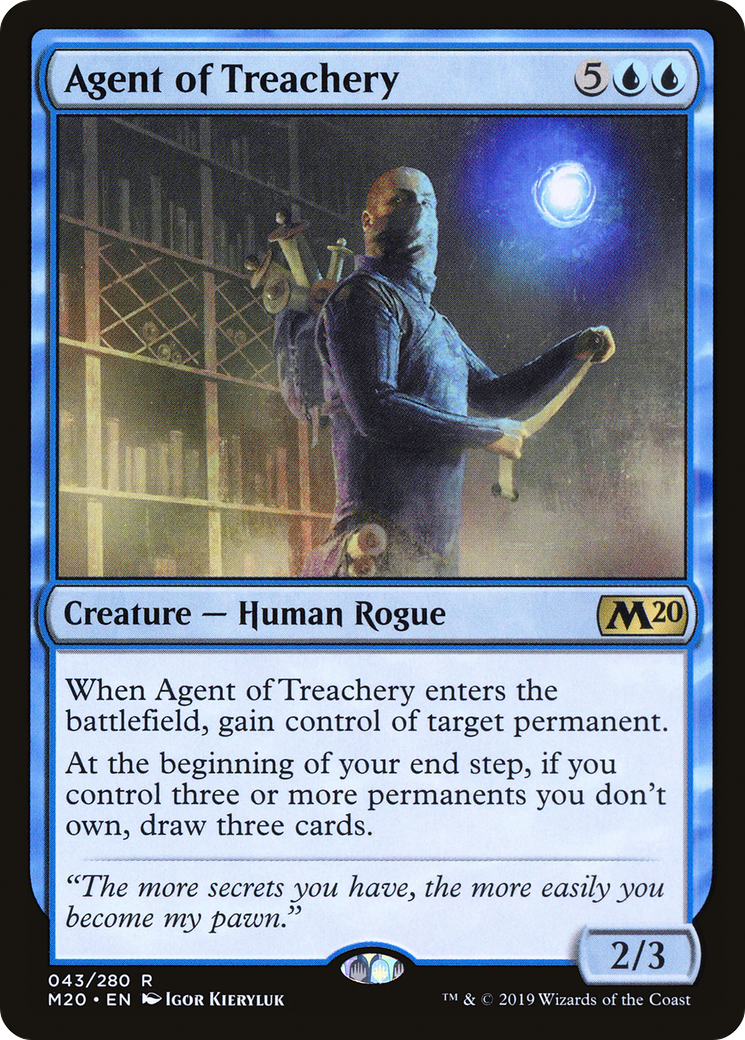 Agent of Treachery [Core Set 2020]-1