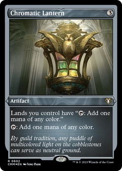 Chromatic Lantern (CMM-602) - Commander Masters Etched Foil-1
