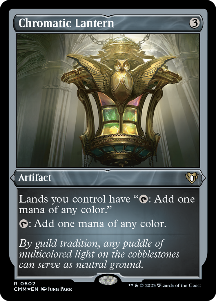 Chromatic Lantern (CMM-602) - Commander Masters Etched Foil-1