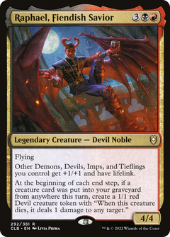 Raphael, Fiendish Savior [Commander Legends: Battle for Baldur's Gate]-1