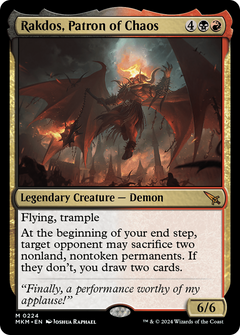 Rakdos, Patron of Chaos [Murders at Karlov Manor]-1