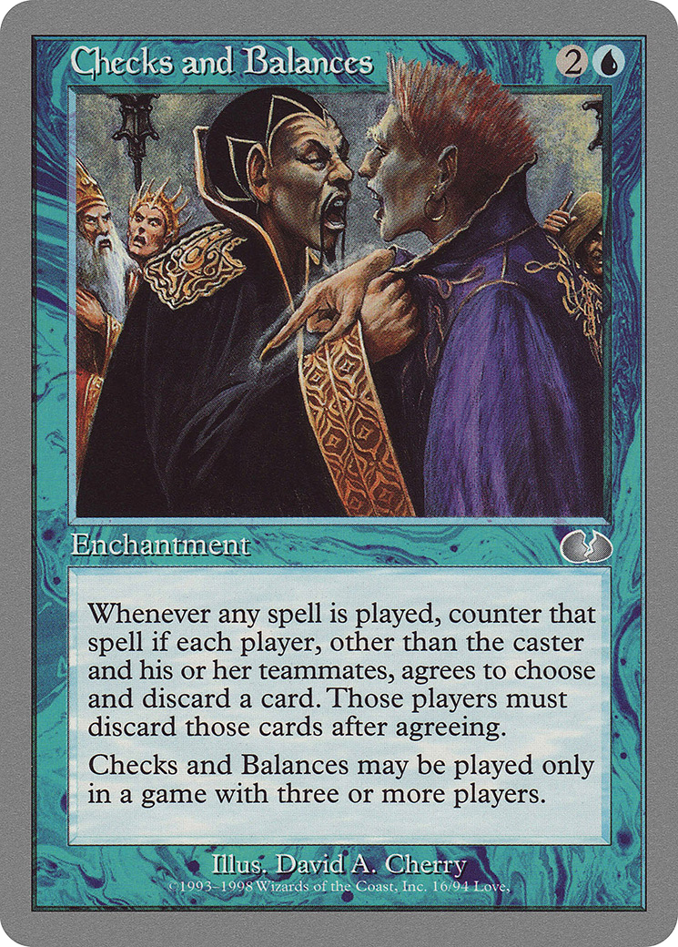 Checks and Balances [Unglued]-1