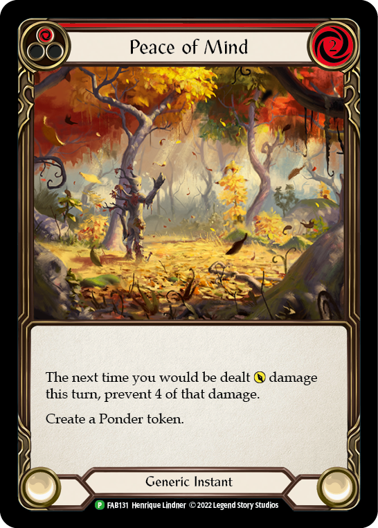 Peace of Mind [FAB131] (Promo)  Rainbow Foil-1